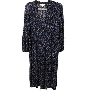 Terra & Sky Multi Colored Dress Size 1X EUC